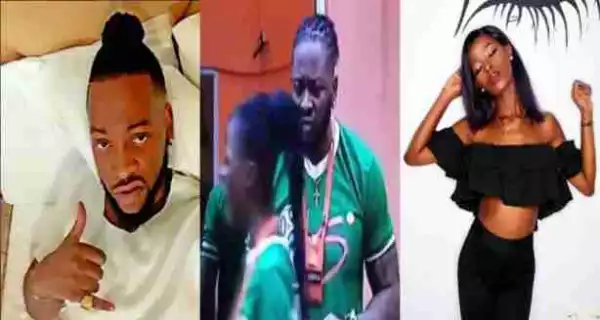 #BBNaija: Khloe Accosts Teddy A Over A Piece Of Meat (Video)